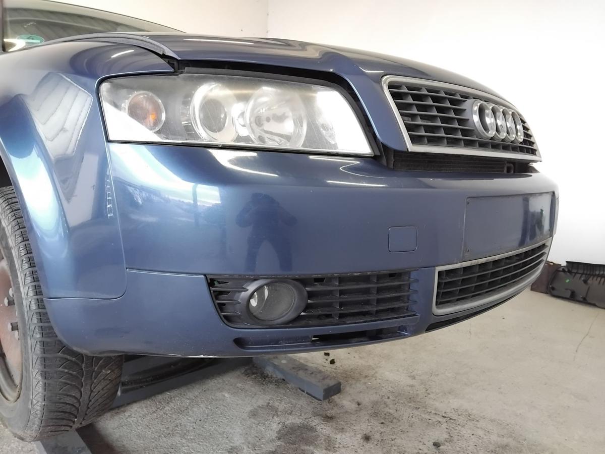 Audi A4 8E B6 original Sto&szlig;stange Stossf&auml;nger vorn BJ2003 LZ5C Mauritiusblaumetallic