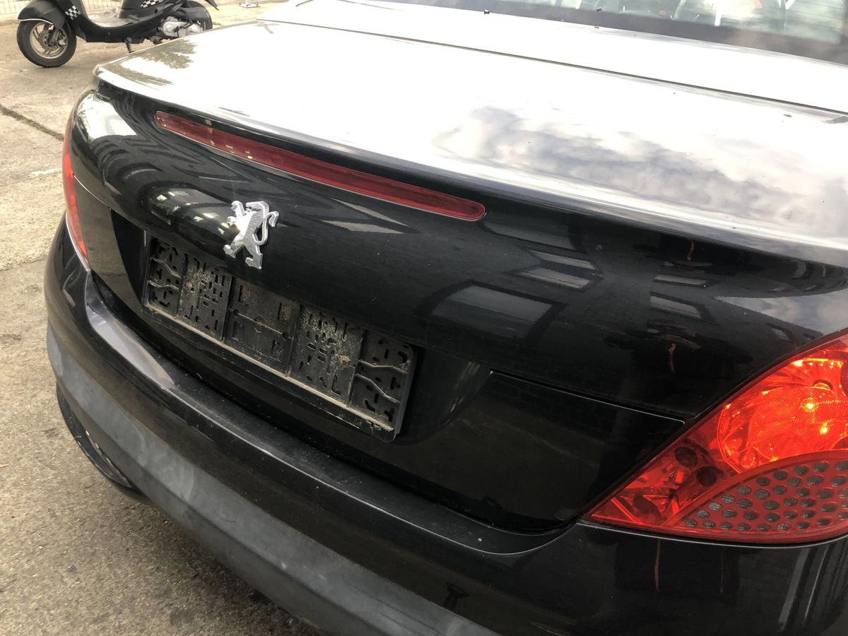 Peugeot 207CC Heckklappe Heckdeckel Kofferraumdeckel Cabrio EXL Schwarz Obsidien