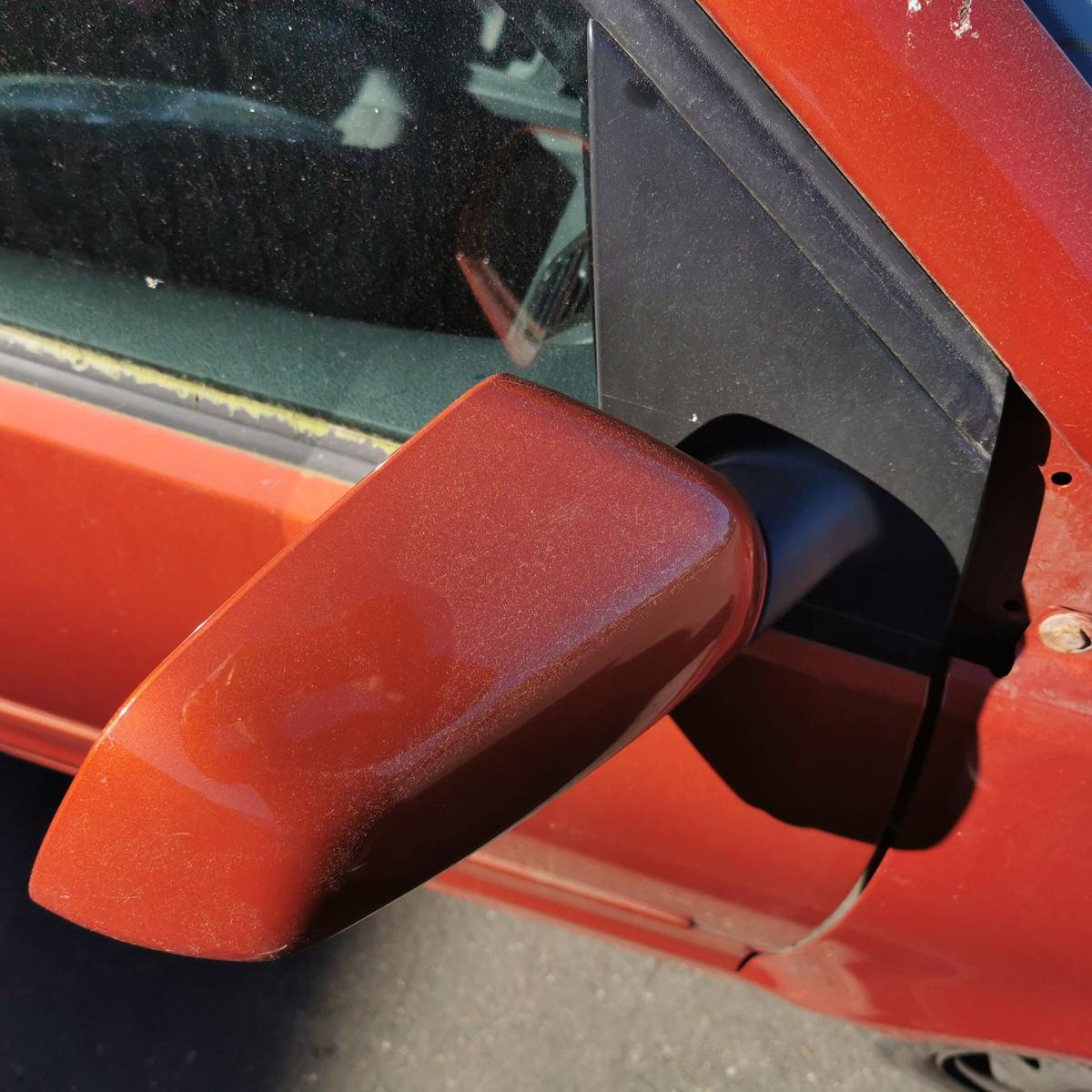 VW Polo 9N3 Aussenspiegel Spiegel Rückspiegel rechts manuell LA2W Copper Orange