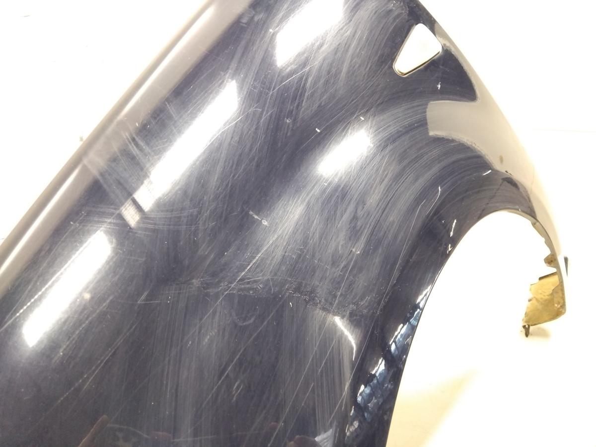 Dacia Sandero 1 original Kotfl&uuml;gel vorn links dunkelblau BJ2010