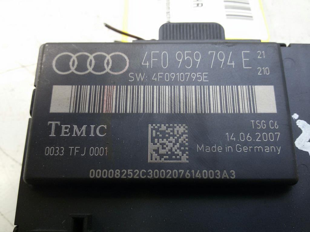 Audi A6 4F Bj.2007 original Türsteuergerät hinten rechts 4F0959794E