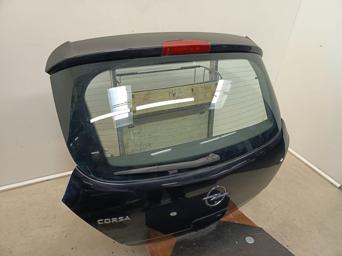 Opel Corsa D original Heckklappe hinten 2HU Z20R Saphirschwarz 3t&uuml;rer Bj 2007