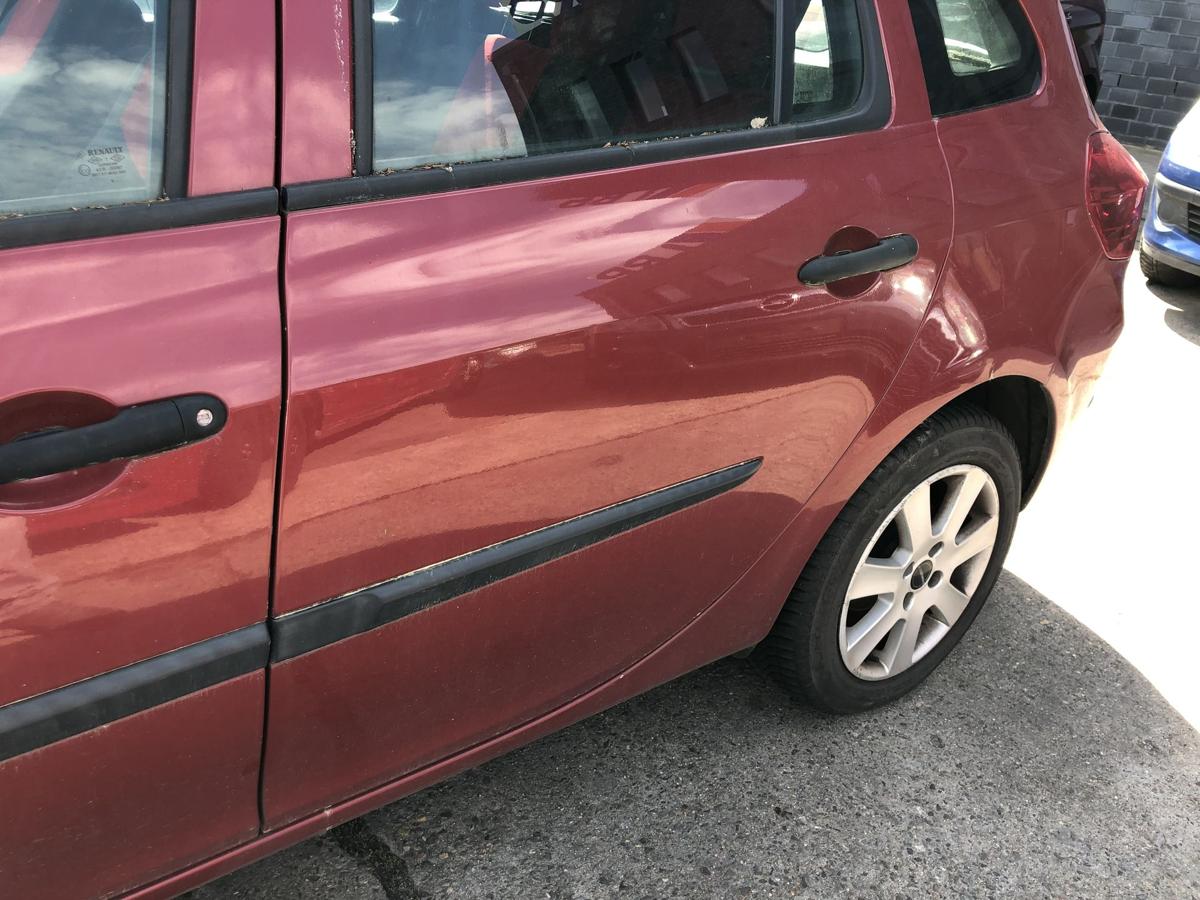 Renault Clio 3 III Grandtour T&uuml;r hinten links Fondt&uuml;r Kombi NNJ Flamencorot