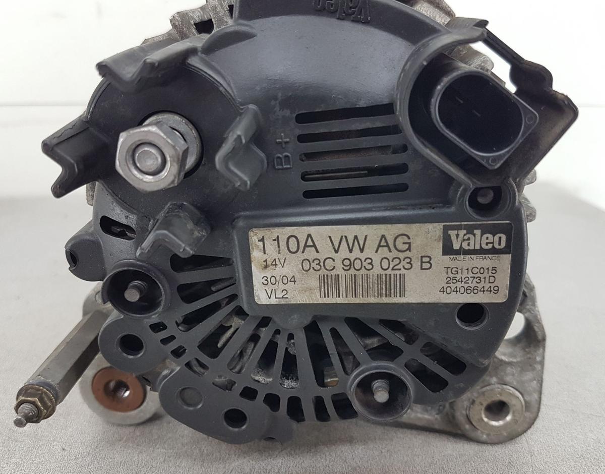 VW Golf V Lichtmaschine Generator 10A 03C903023B 2542731D Bj2004 1,6FSI 85kw