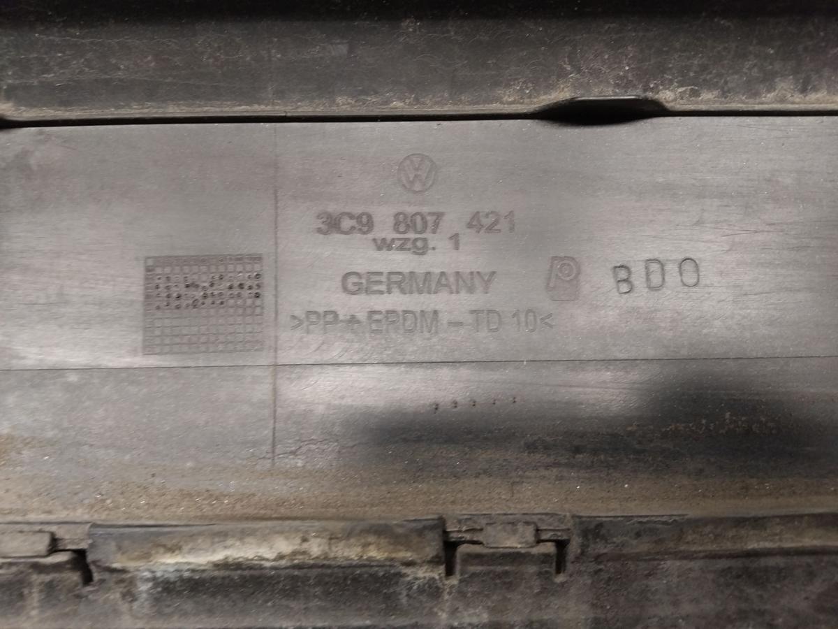 VW Passat 3C Variant original Sto&szlig;f&auml;nger Sto&szlig;stange hinten BJ2008 LC8Z moccabrown