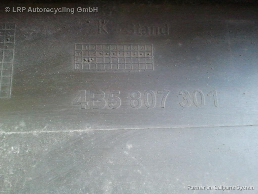 Audi A6 C5 4B Stoßfänger Stoßstange hinten Limo LY7M Alusilbermetallic BJ1997