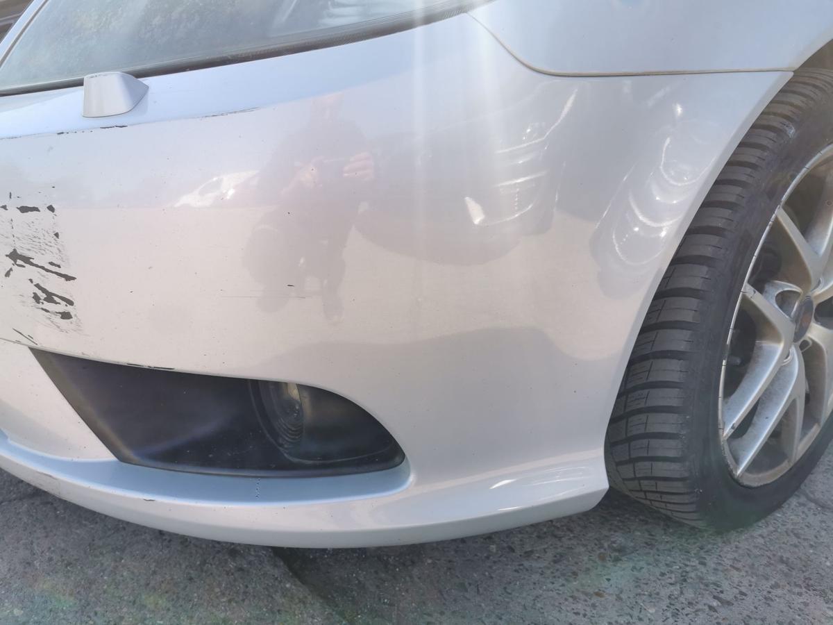 Saab 9-3 YS3 Stossfänger Stossstange Bumper vorn NSW SRA 309 Kristallsilber met