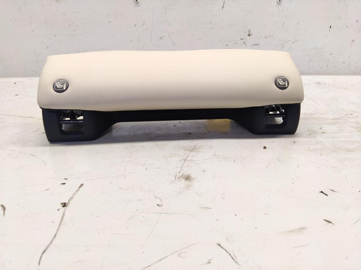 Tesla Model S 2.Facelift original Klappe Isofix Rücksitz Leder cream Bj.2023