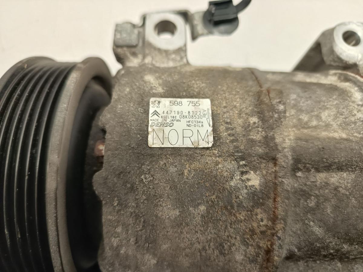 Peugeot 308 original Klimakompressor 1.8l 88kW Benzin Baujahr 2008