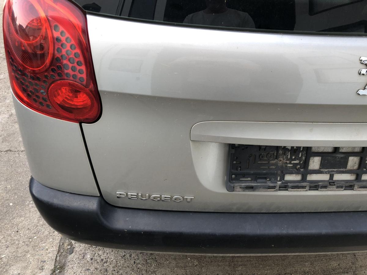 Peugeot 207 SW Typ WE Heckklappe mit fester Heckscheibe Kombi ETS Gris Cendre