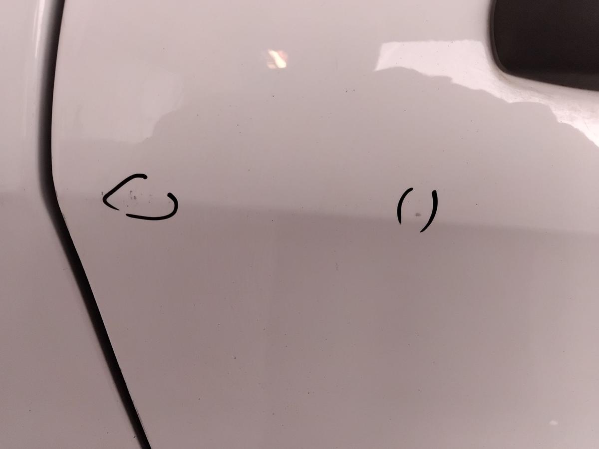 Peugeot 308 I T&uuml;r vorn rechts Beifahrert&uuml;r EWP Schneewei&szlig; 3-t&uuml;rig BJ2010