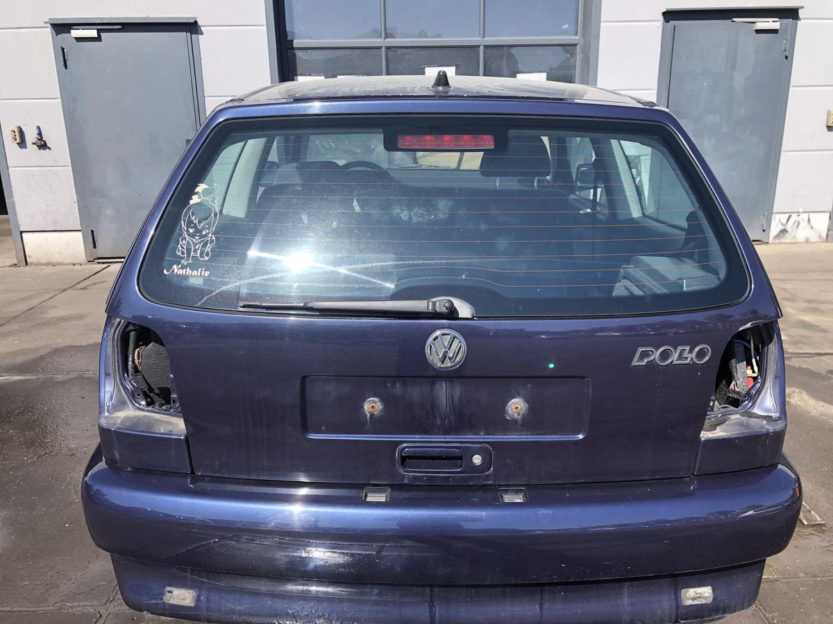 VW Polo 6N1 original Heckklappe mit Scheibe N5Y Windsorblau Bj 97