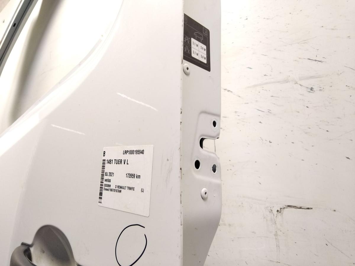 Renault Trafic 3 Tür vorn links Fahrertür weiss Bj.2021