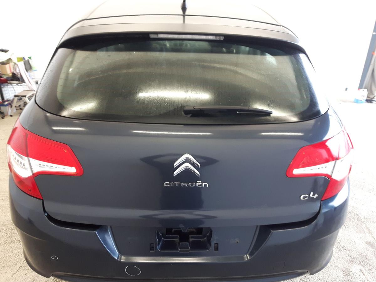 Citroen C4 2 original Heckklappe dunkelblau KGN mit Heckscheibe BJ2010