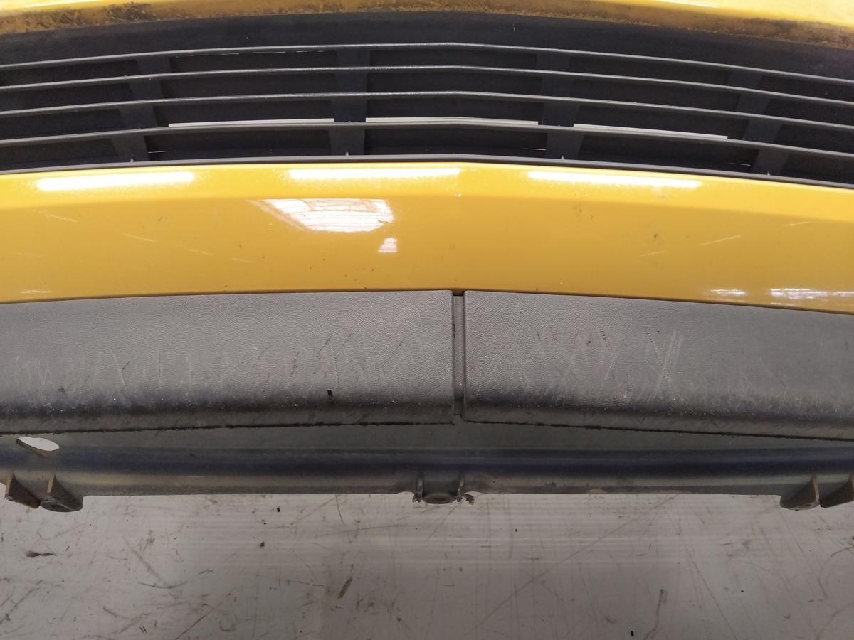 Opel Corsa C Facelift original Sto&szlig;stange Sto&szlig;f&auml;nger vorn gelb Z40K Bj.2006