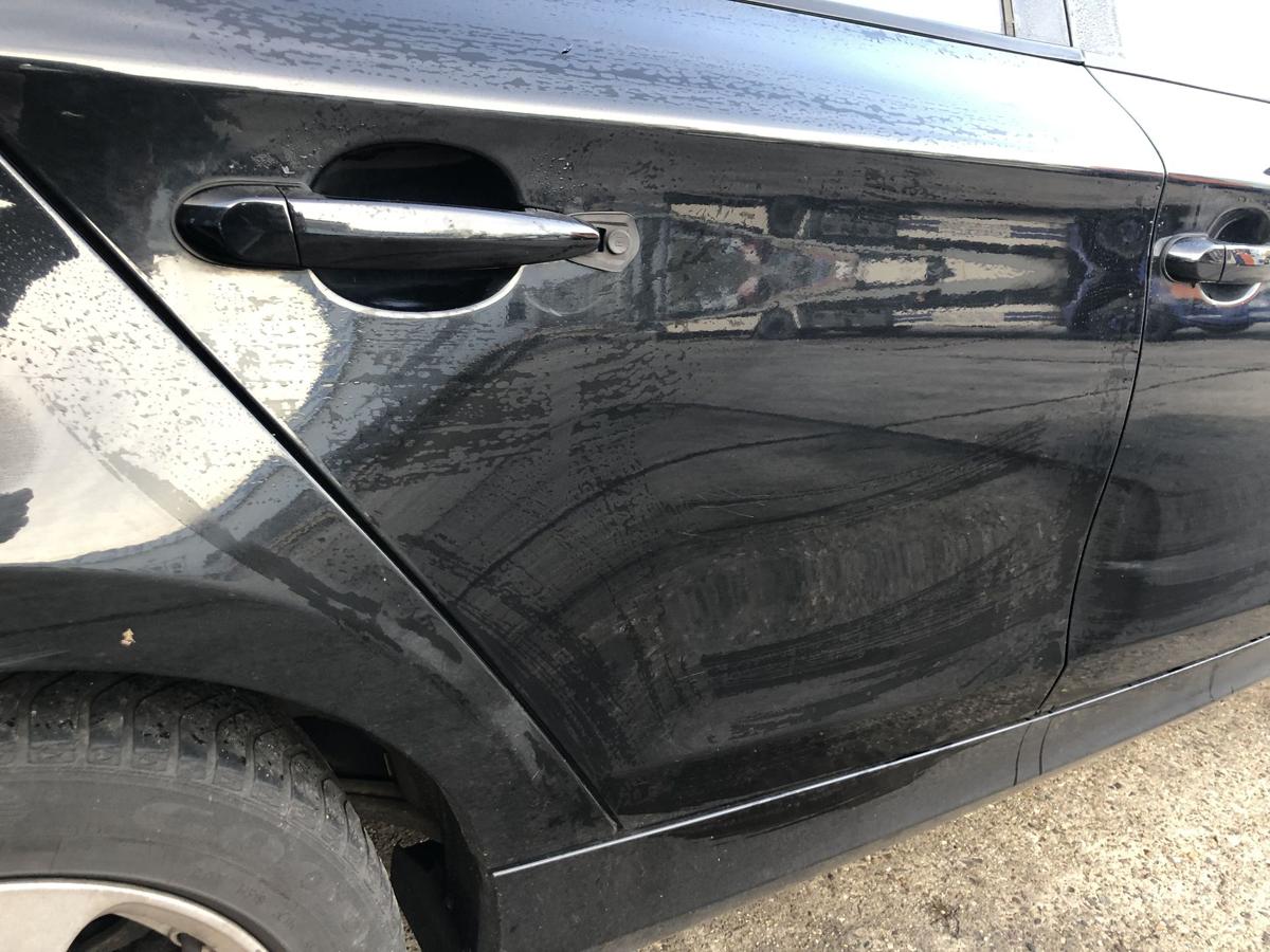 BMW 1er E87 LCI ab07 Tür hinten rechts 475 Blacksapphire Rohbau Fondtür