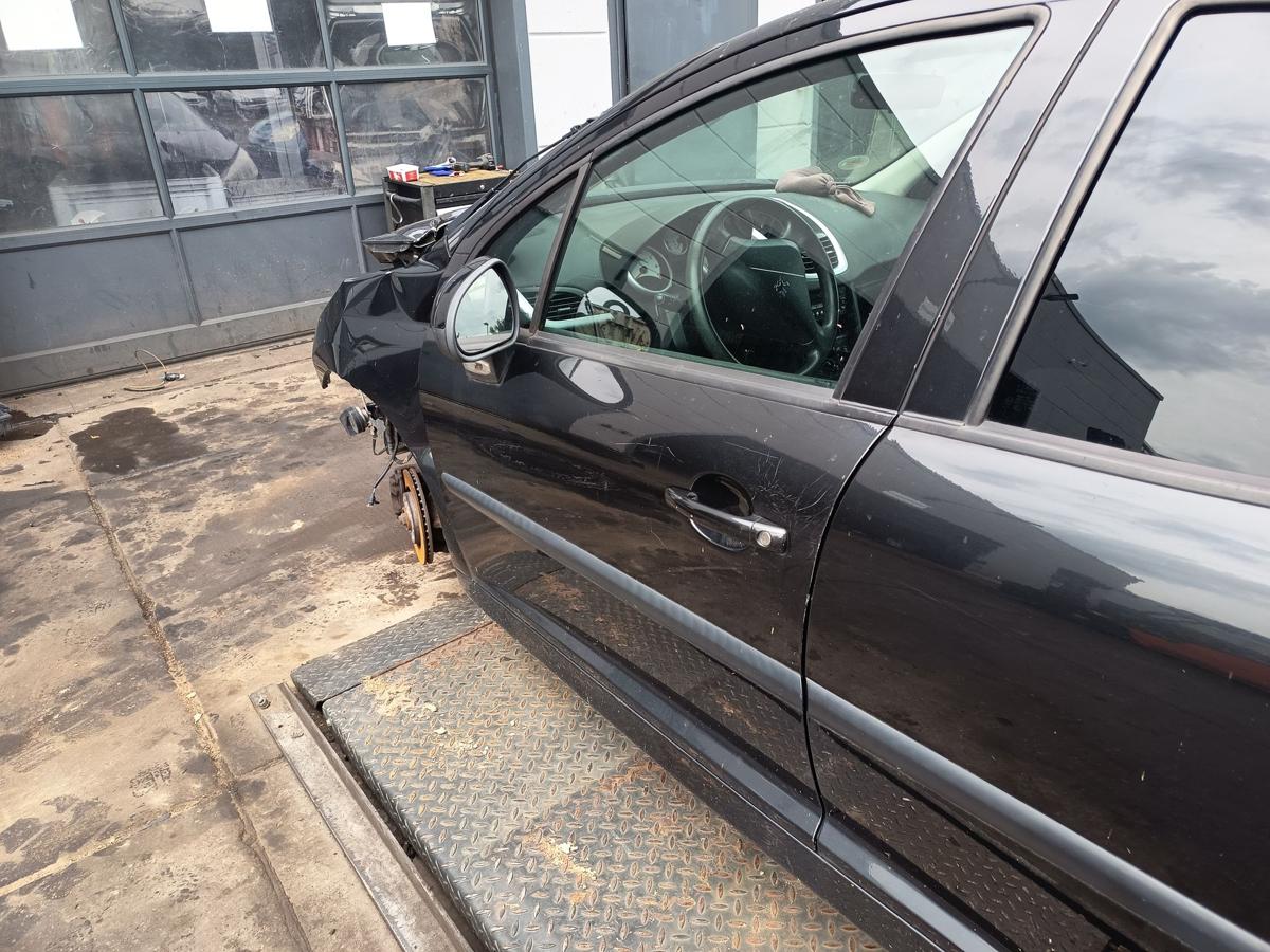 Peugeot 207 original Tür vorn links Fahrer EXL Obsidianschwarz Bj 2008