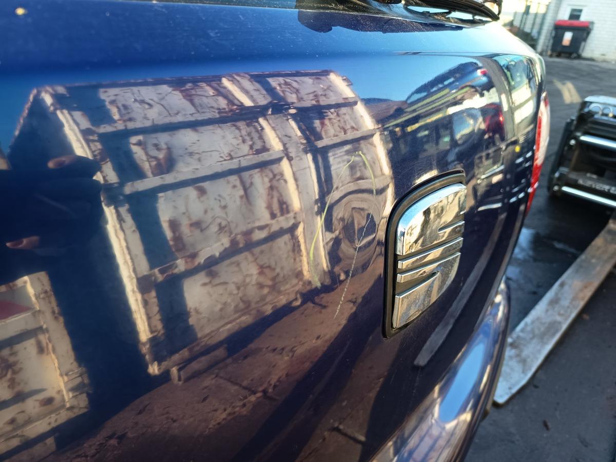 Seat Leon 1M original Heckklappe mit Scheibe S5S Almeriablau Bj 2005