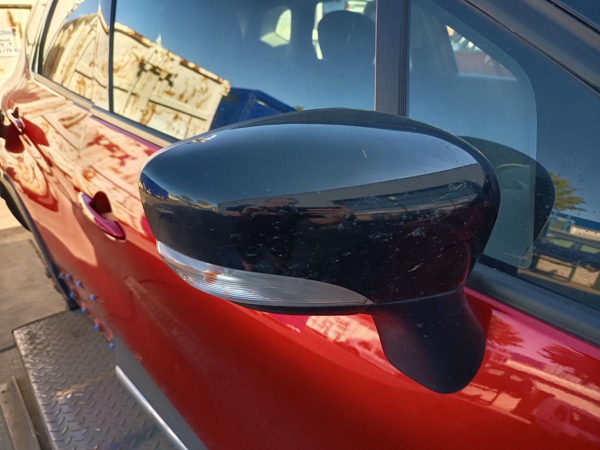 Renault Captur original Au&szlig;enspiegel rechts elektr anklappbar schwarz Bj 2016
