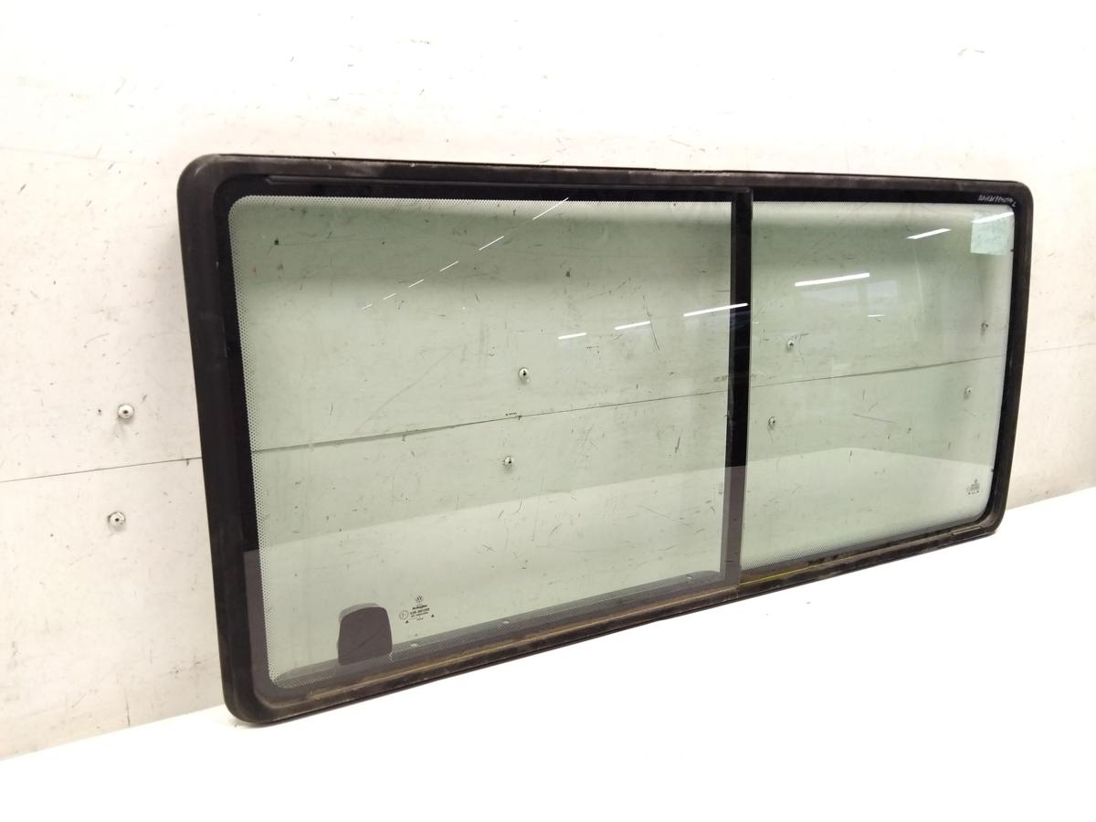 VW T4 original Schiebefenster Seitenwand links gr&uuml;ncolor BJ1995