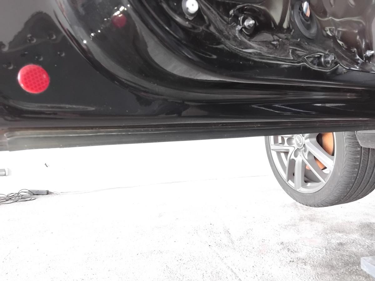 Skoda Rapid NH T&uuml;r vorn links Fahrert&uuml;r LF9R Blackmagicmetallic BJ2013