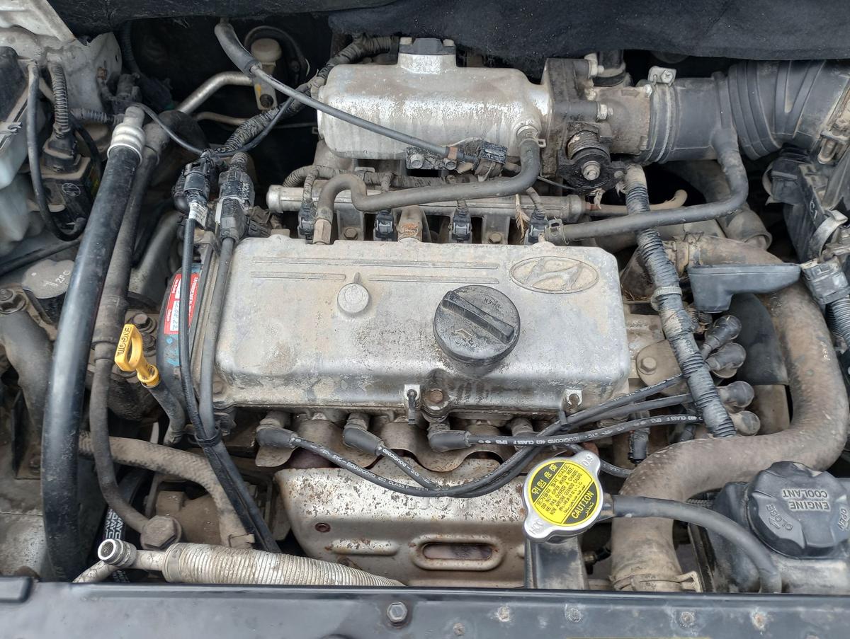 Hyundai Getz orig geprüfter Motor ohne Anbauteile 1.1l 46kW G4HD 113Tkm Bj 2004