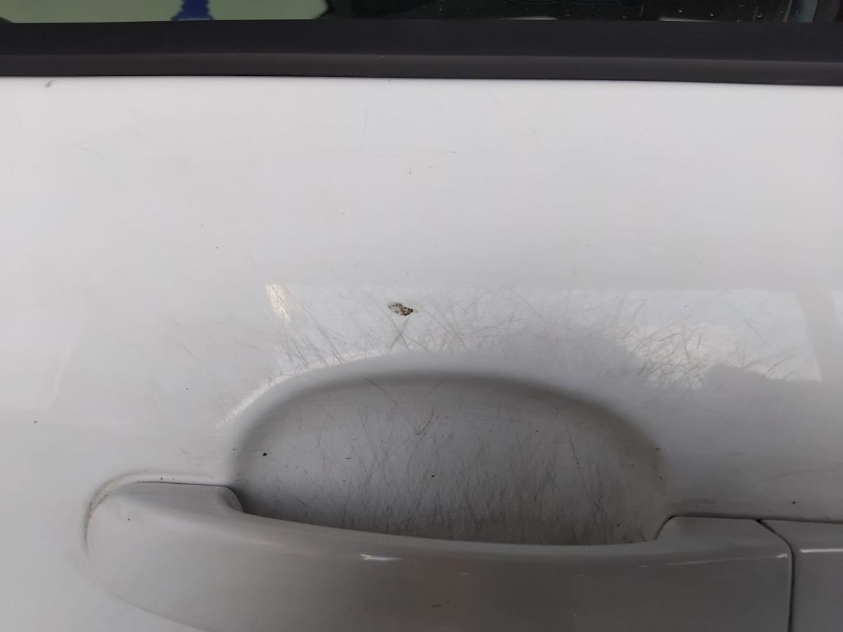 Ford Fusion JU2 Tür vorn links Fahrertür frostweiß BJ2011