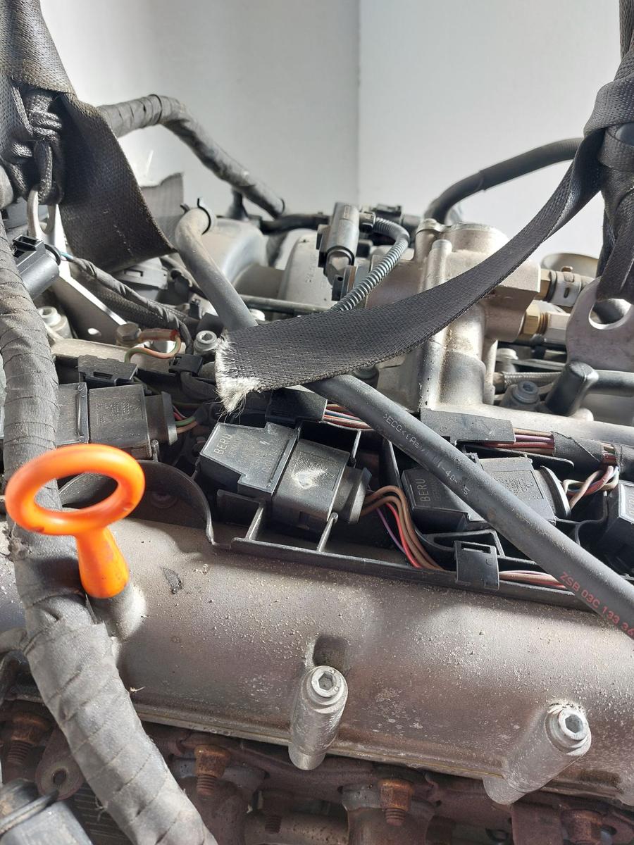 VW Golf Plus 5M Motor Benzinmotor 1.6FSI 85kw BLF 154tkm Funktionstest und Video