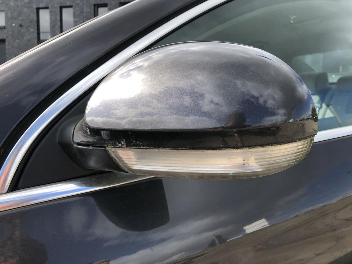 VW Passat 3C B6 Au&szlig;enspiegel links Spiegel Seitenspiegel elek LC8Z Moccabrown