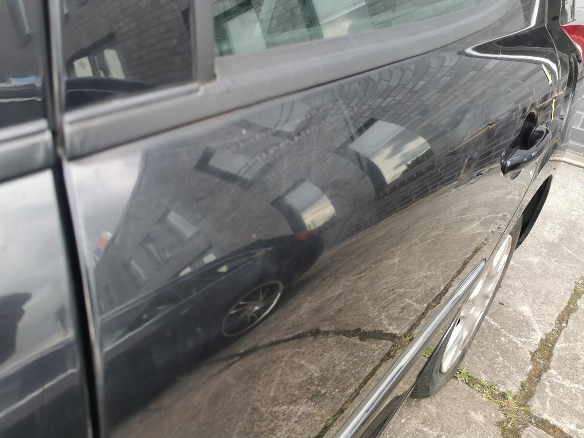 Peugeot 207SW Tür Autotür Rohbautür hinten links Kombi EXL Obsidianschwarz TEXT
