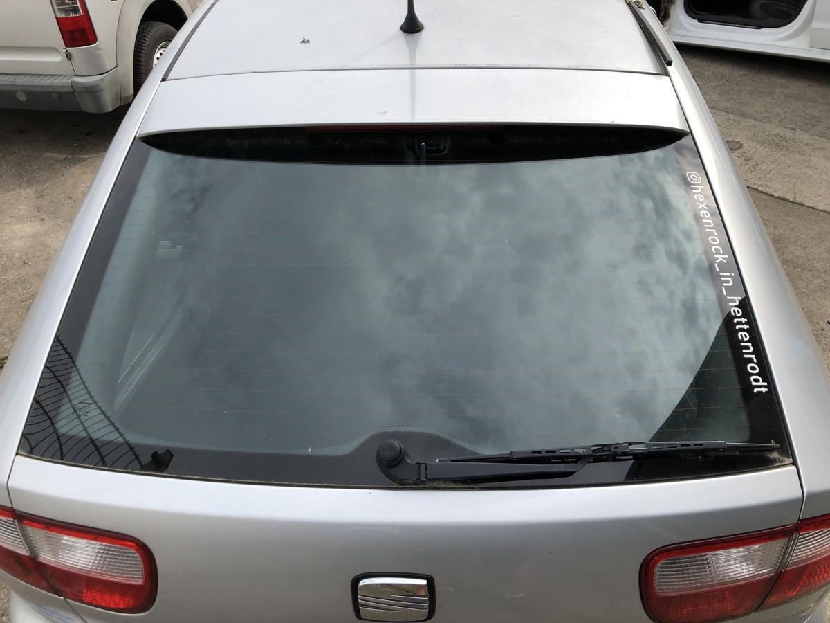Seat Leon 1M Heckklappe mit Heckscheibe Rohbau Kofferklappe LS7N Gris Artico