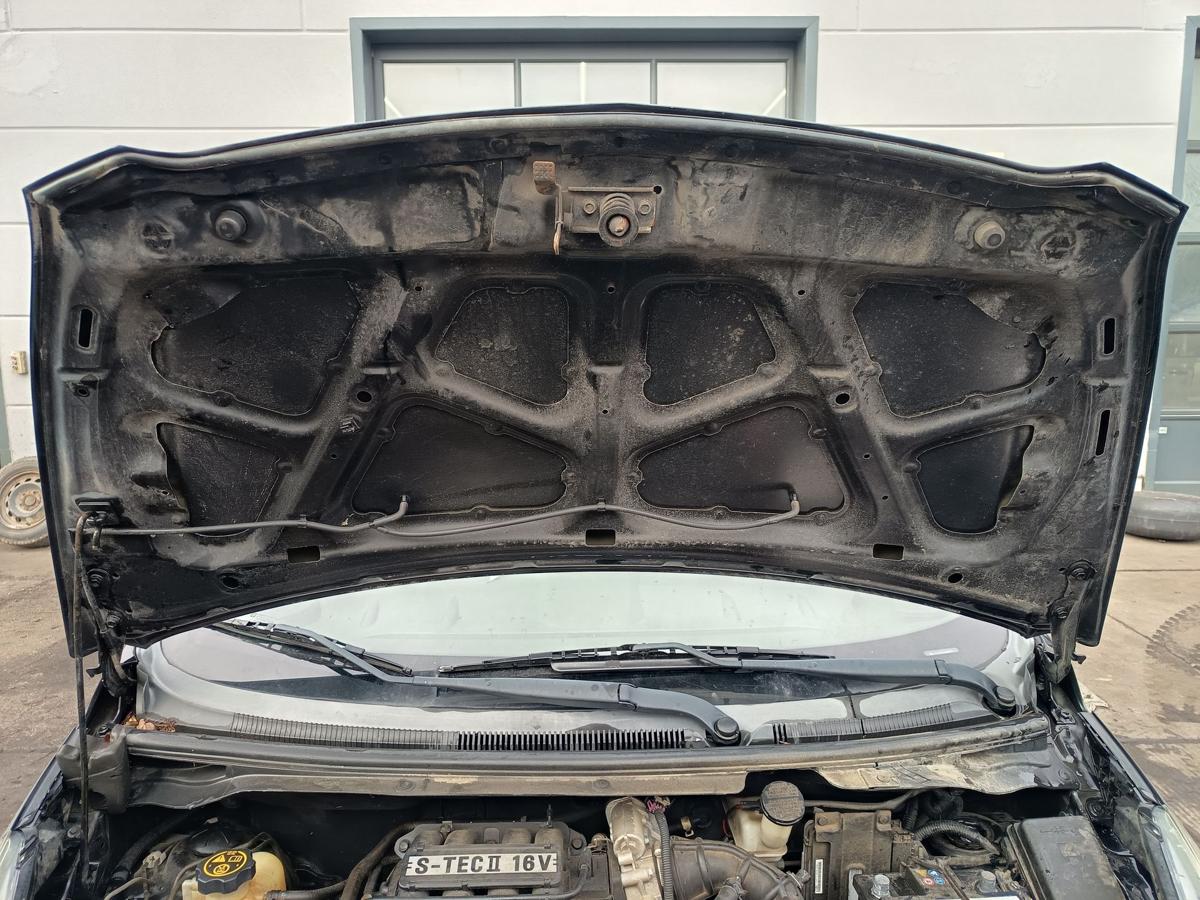 Chevrolet Spark M300 original Motorhaube Klappe Deckel vorn Front schwarz Bj2013