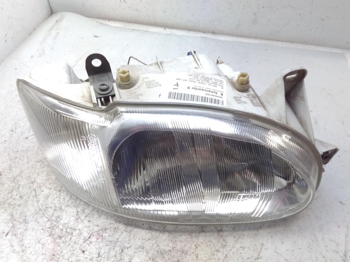 Ford Escort 6 GAL Scheinwerfer rechts mit Leuchtweitenregulierung VALEO BJ1997