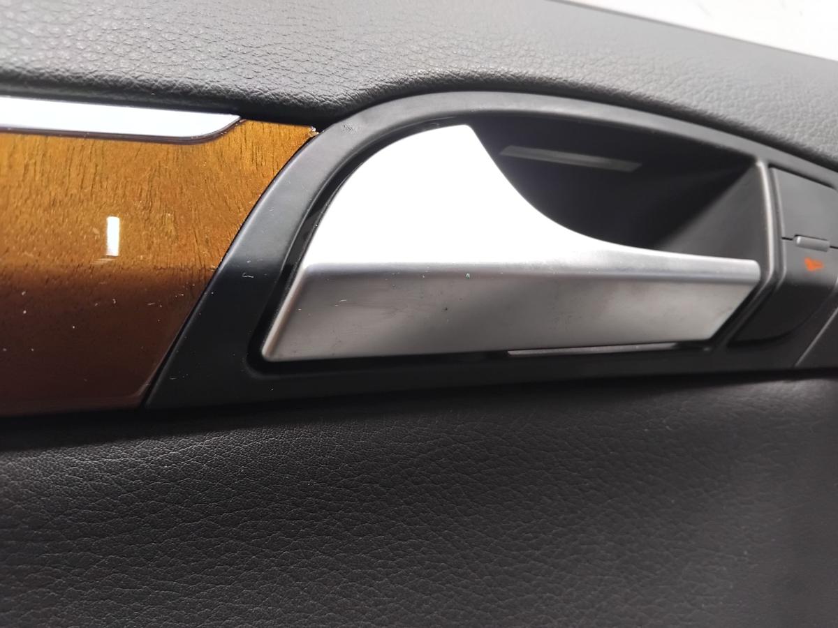 Audi Q7 4L original T&uuml;rverkleidung T&uuml;r hinten links BOSE Kunstleder Sonnenrollo