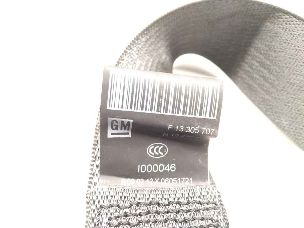 Opel Meriva B original Sicherheitsgurt vorn links schwarz unfallfrei Bj.2012