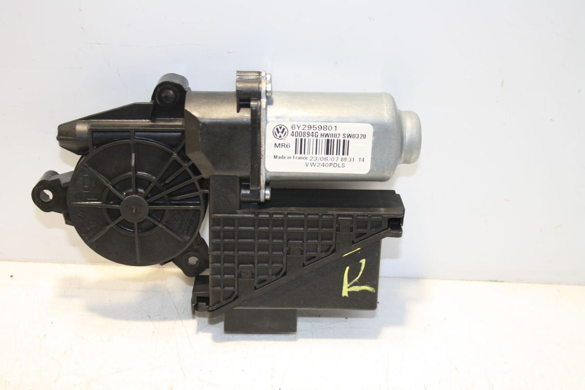 VW Polo 9N3 3trg orig Fensterhebermotor vorn rechts Steuergerät 6Y2959801 Bj2007