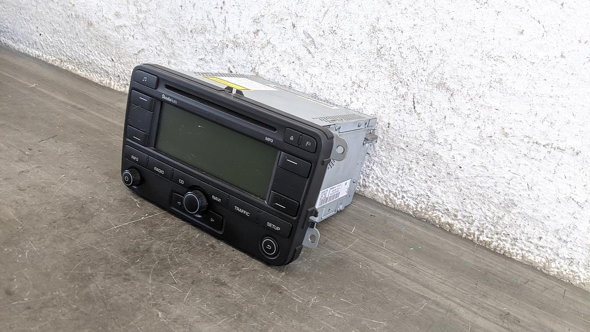 Skoda Roomster 5J Radio Navigation Autoradio Code fehlt 1Z0035191A