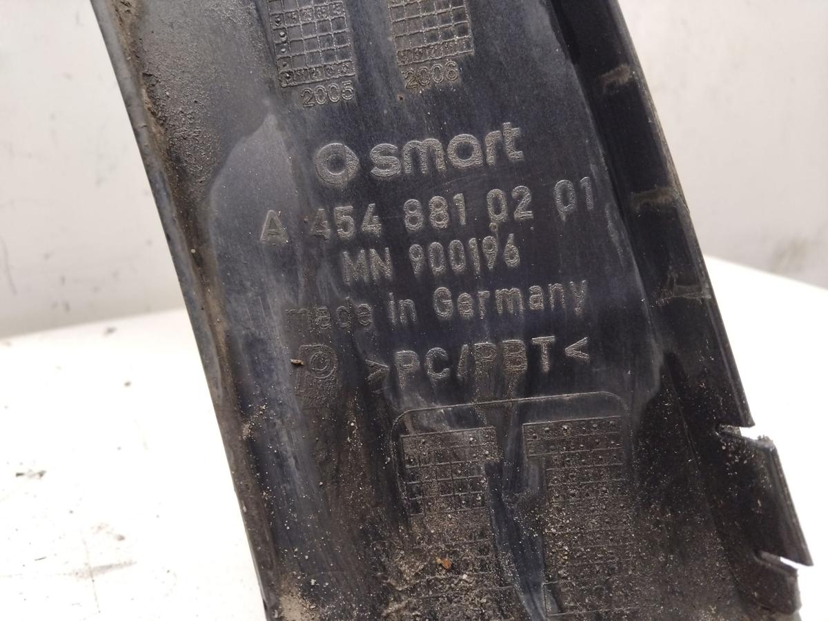 Smart Forfour original Kotflügel Stoßstangenecke vorn rechts starbluemetallic