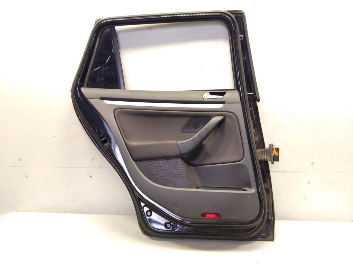 VW Golf 6 Variant Golf 5 Variant Tür hinten links LC9X Deepblack BJ2008