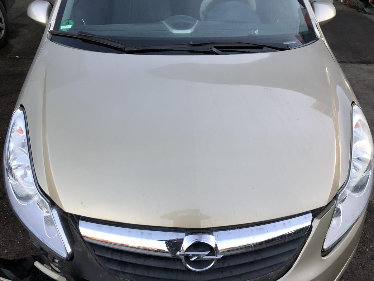 Opel Corsa D Motorhaube Haube Klappe Deckel vorn AAU Lancelot Perleffekt