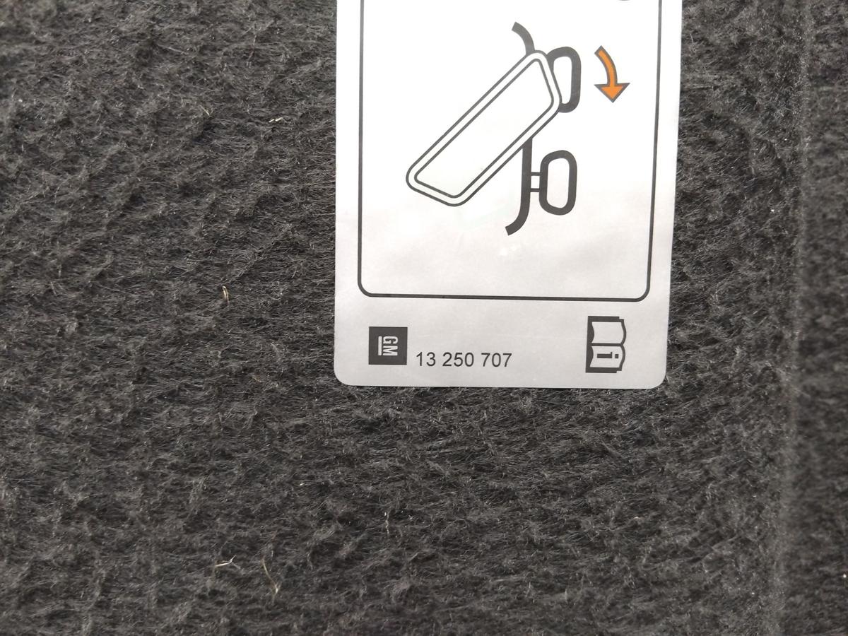 Opel Corsa D original Hutablage Kofferraumabdeckung schwarz 3t&uuml;rig BJ2007