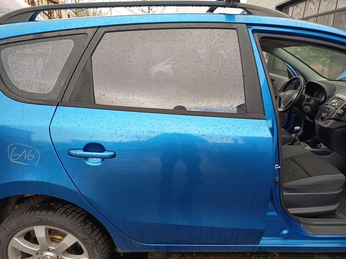 Hyundai i30cw FD original T&uuml;r hinten rechts Fond BV Vivid blue Bj 2010