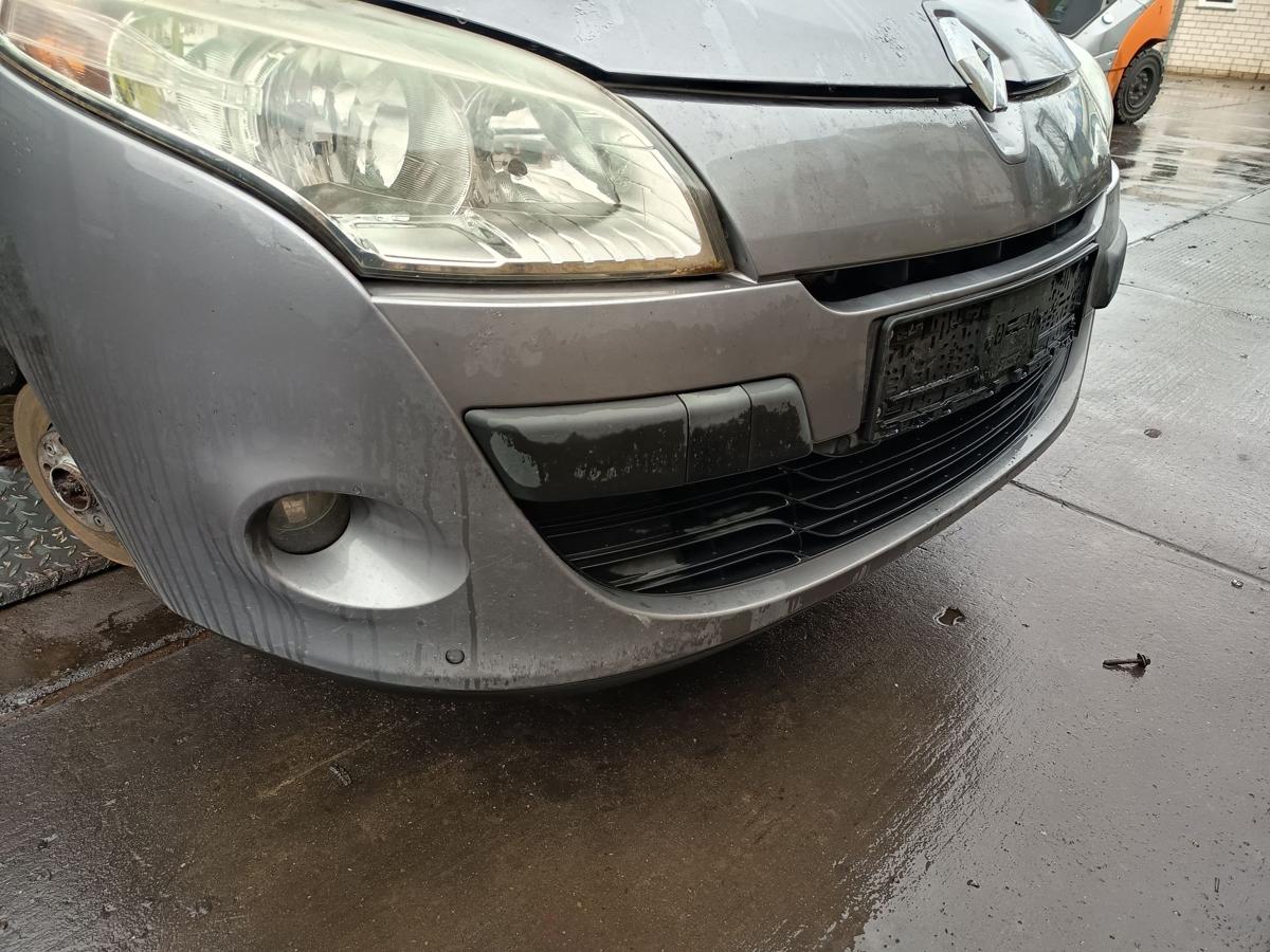 Renault Megane III Kombi orig Sto&szlig;stange vorne TEKNG Grau vor Facelift Bj 2010