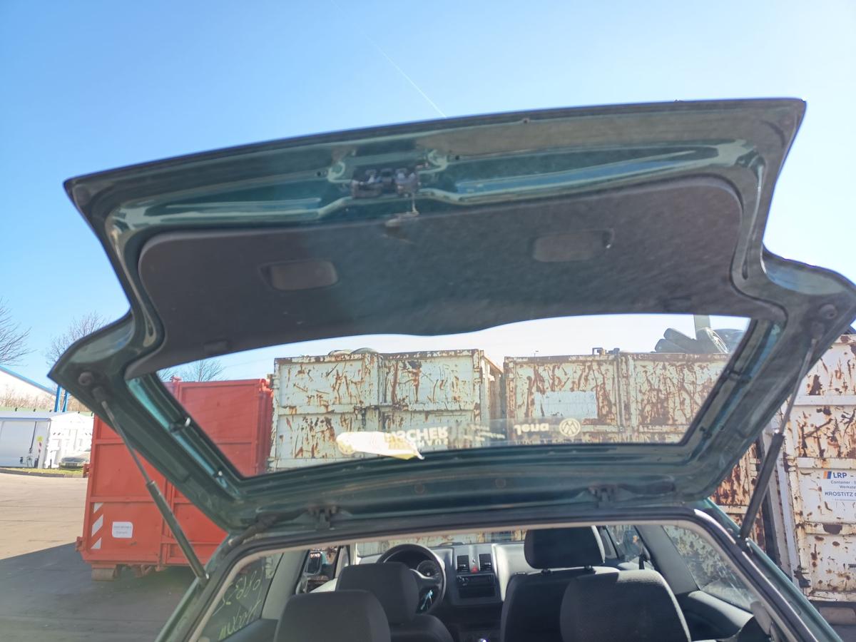 VW Polo 6N original Heckklappe mit Scheibe LD6D Gr&uuml;n Facelift Bj 1997