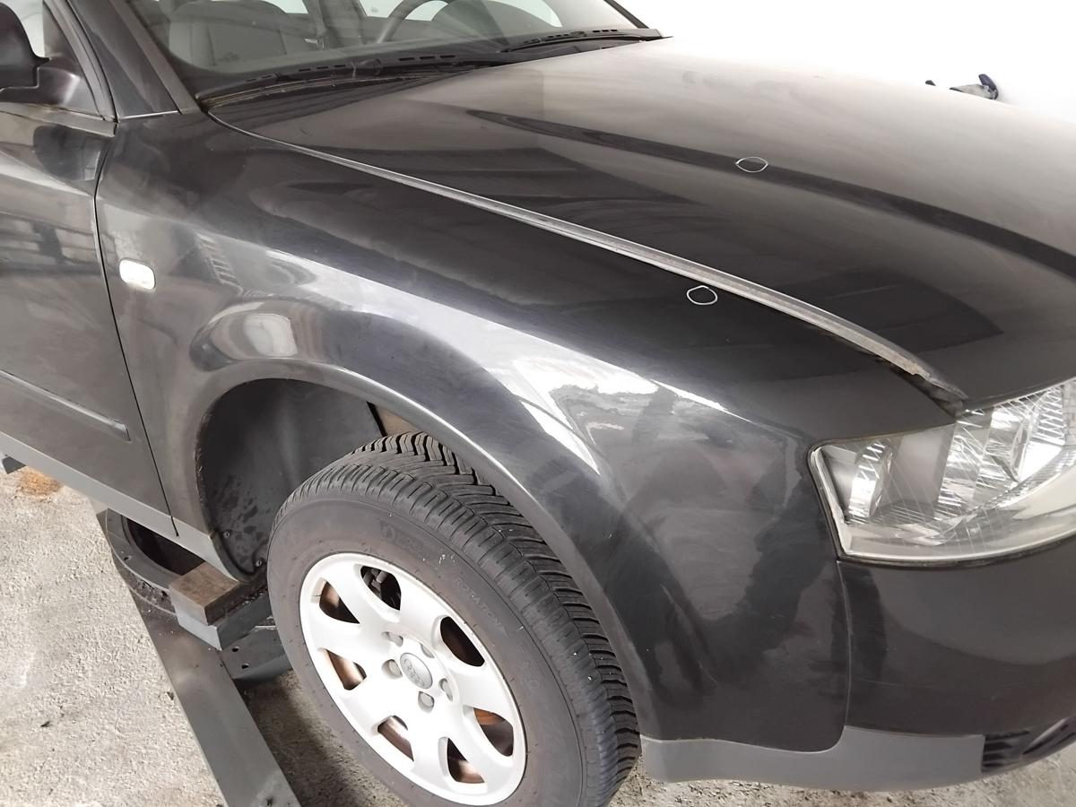 Audi A4 8E B6 original Kotflügel vorn rechts LZ9W ebonyschwarzmetallic BJ2002