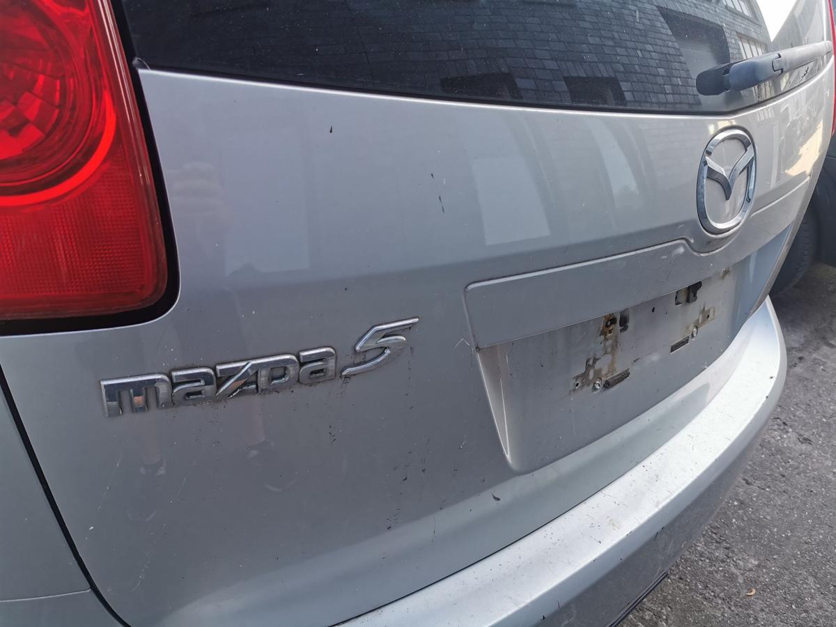 Mazda 5 CR Heckklappe Kofferklappe Klappe Deckel hinten 22V Sunlight Silver met