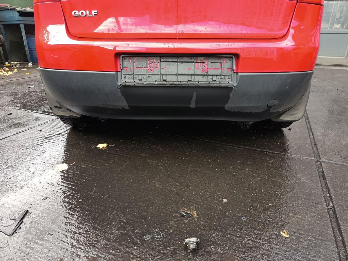 VW Golf V 5 original Stoßfänger hinten Stoßstange LY3D Tornadorot Bj 2004