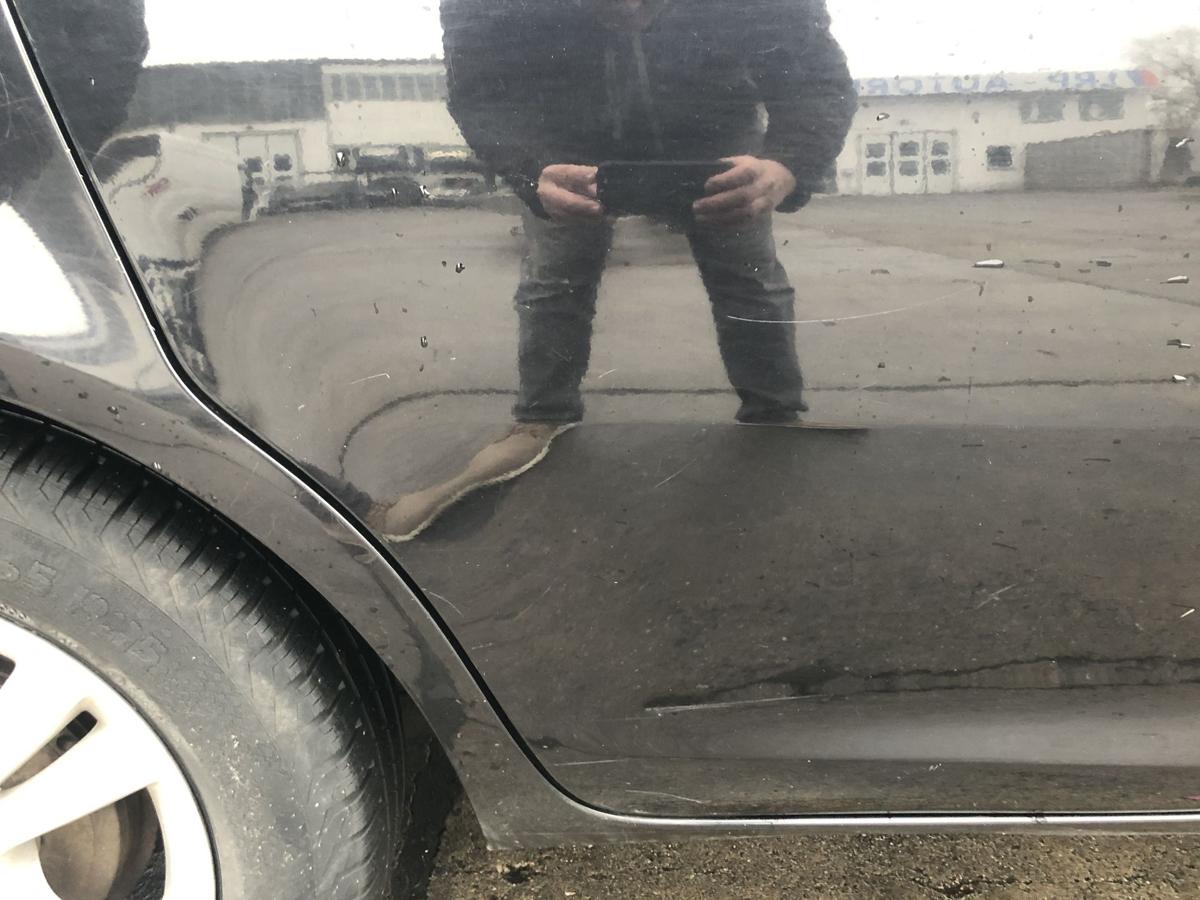 Opel Corsa D T&uuml;r hinten rechts Fondt&uuml;r im Rohbau 2HU Saphirschwarz Met