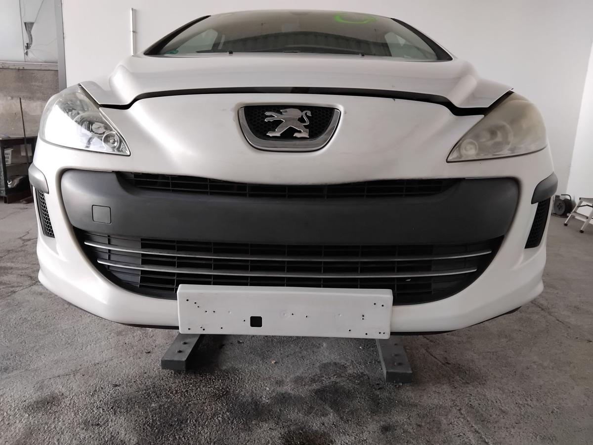 Peugeot 308 I original Sto&szlig;stange Sto&szlig;f&auml;nger vorn EWP Schneewei&szlig; BJ2010